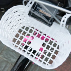 HOMCOM Hulajnoga dziecięca od 5 do 12 lat regulacja wysokości różowy biały