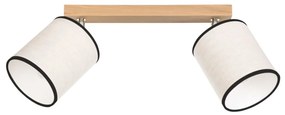 Spot-Light 66791274 - Lampa sufitowa BOHO 2xE27/25W/230V dąb