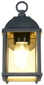 Zewnętrzna lampa ścienna (wysokość 22,5 cm) Mirande – Trio