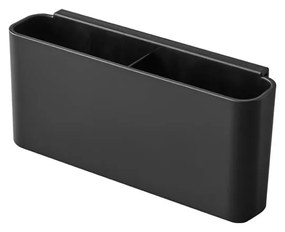 Czarny metalowy organizer łazienkowy na kosmetyki − YAMAZAKI