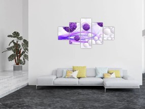 Zdjęcie - Kulki, kulki, kwiaty, ... (125x70 cm)