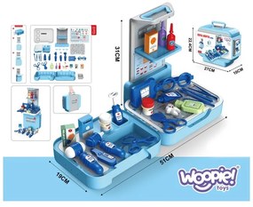 Woopie zestaw małego dentysty lekarza 33 el.