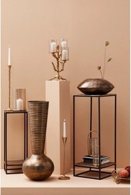 Metalowe świeczniki zestaw na świeczkę typu tealight 2 szt. Sagar – Bizzotto