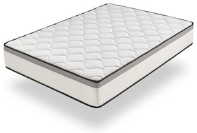 Średnio twardy/miękki piankowy materac dwustronny/termoregulacyjny 90x200 cm Premium Hotel Edition – Moonia