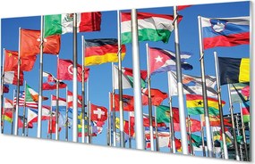 Szklany Panel Flaga Narodowa