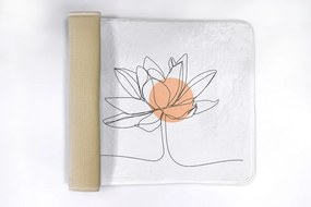 Dywanik antypoślizgowy do łazienki Dywanik antypoślizgowy do łazienki Lilia wodna