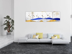Obraz - Złote Góry (170x50 cm)