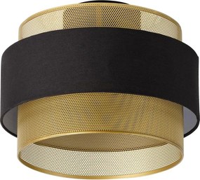 Osram - Oprawa sufitowa DECOR HORNET 1xE27/10W/230V średnica 30 cm czarna/złota