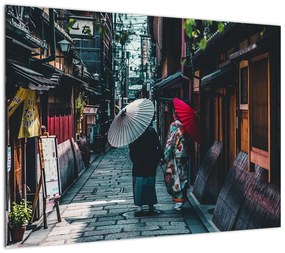 Obraz - Spacer po Tokio (70x50 cm)