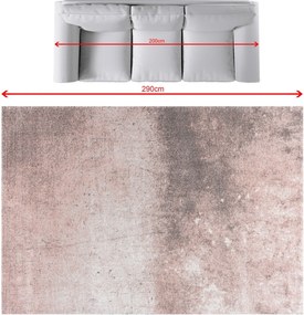 Dywan Softness cream rose 200x290cm