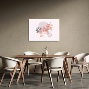 Obraz na szkle - Fioletowy minimalizm N⁰3 (70x50 cm)