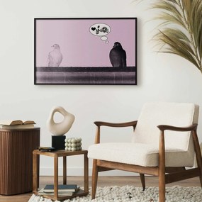 Plakat Zaloty 42x29,7 cm z ramą czarną bez marginesu ARTGEIST B