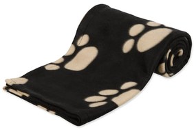 Czarny polarowy koc dla psów 150x100 cm Trixie Barney – Plaček Pet Products