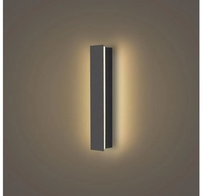 Brilagi - Zewnętrzny kinkiet LINEAR LED/8W/230V 3000K IP65 antracyt