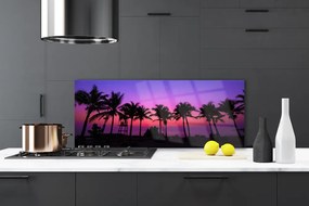 Panel nad blat kuchenny Palmy W Tropikalnym Słońcu