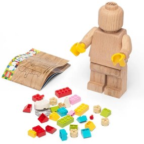 Dziecięca figurka z drewna dębowego LEGO® Wood