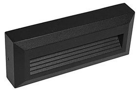 LED Oświetlenie schodowe zewnętrzne KORA LED/1,2W/230V IP54 4000K czarne