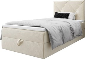 Łóżko kontynentalne ALTEA 120x200 Monolith 02