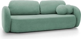 Sofa OLIO z funkcja spania i pojemnikiem TURKUSOWY ARAGON 75