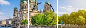 Obraz - Katedra w Berlinie (z zegarem) (90x30 cm)