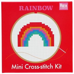 Zestaw kreatywny Cross-stitch Kit Rainbow – Rex London