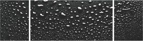Obraz kropli wody (170x50 cm)