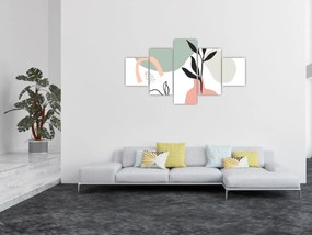 Obraz - Kwiaty w wazonie N⁰3 (125x70 cm)