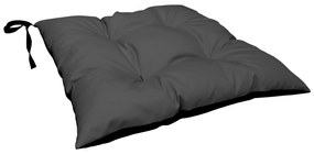 Poduszka wodoodporna na krzesło ogrodowe Oxford grafit 50x50