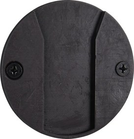 Ciemnoszary szklany kinkiet LED na USB ø 15,5 cm Earl – Reality