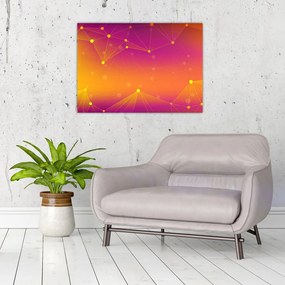 Kolorowy abstrakcyjny obraz (70x50 cm)