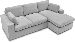 Jasnoszary narożnik Belair – Bobochic Paris