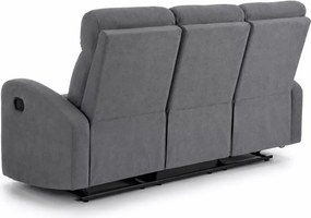 Sofa Oslon z wysuwanym podnóżkiem - wypoczynkowa sofa do salonu
