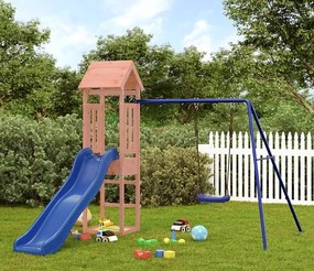 Ogrodowy plac zabaw z huśtawką i zjeżdżalnią W7-C24