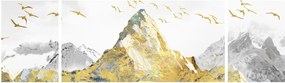 Obraz - Złota góra (170x50 cm)