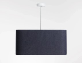 Lampa wisząca KWADRO LEN 004-40w20 granatowa/szara BPS KONCEPT