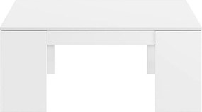 Mesa de centro elevable Kendra Blanco