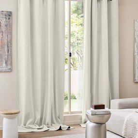 Beżowa zasłona termiczna sztruksowa 140x260 cm Madison – douceur d'intérieur