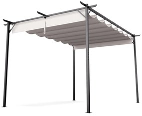 Blumfeldt Pantheon Robust 3x4m Pergola Kremowy