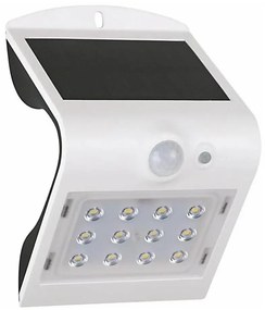 LED solarny kinkiet z czujnikiem LED/1,5W/3,7V 1200 mAh IP65