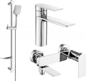 Mexen Zero DF62 zestaw wannowy, chrom - 71103DF62-00