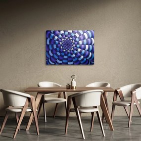 Obraz na szkle - struktura latającego balonu (70x50 cm)