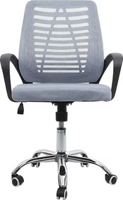 Krzesło biurowe MCW-L44,  szary