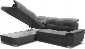 Narożnik LOTTA L wolnostojący Lewostronny tkanina ASTI 27 WERSAL