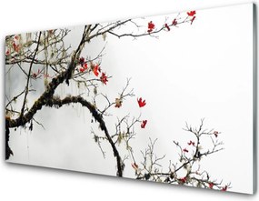 Panel Szklany do Kuchni Kwitnąca Gałązka Jabłoni