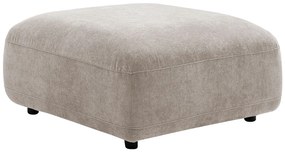 Beżowa pufa materiałowa TINDRALO