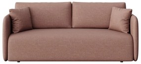 Różowa rozkładana sofa 220 cm Chaum – Rodier