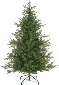 HOMCOM Sztuczna choinka, 150 cm z 1724 gałęziami, metalowa podstawa, Zielona | Aosom PL