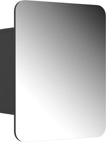 Szafka z lustrem w łazience antracyt 65x17.4x50 zino