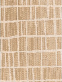 Kremowy/w naturalnym kolorze okrągły dywan odpowiedni na zewnątrz ø 160 cm Haringey Crouch – Ted Baker