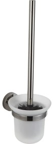 Mexen Remo szczotka toaletowa, black chrome - 7050750-73